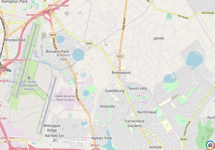 Map location of Brentwood Park AH